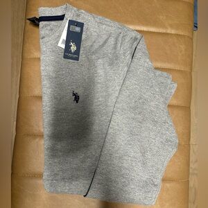 U.S. Polo Assn. Gray Crewneck Sweater